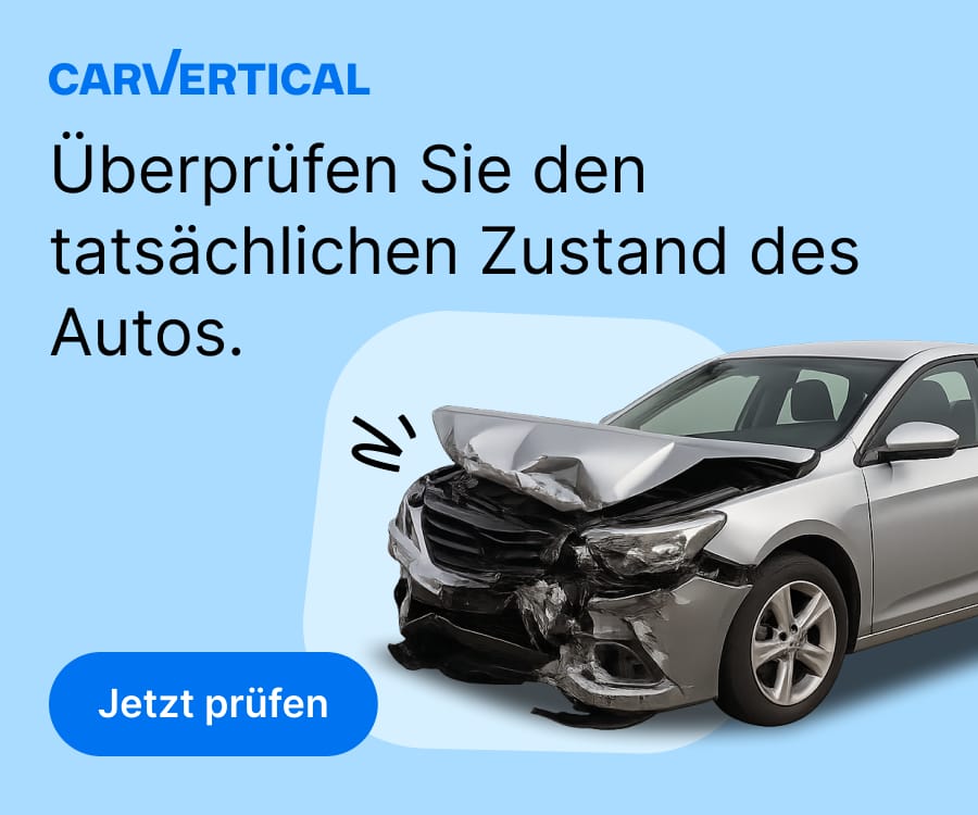 carVertical: Überprüfen Sie den tatsächlichen Zustand des Autos. Jetzt prüfen.